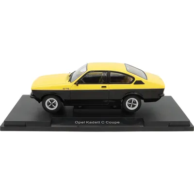 Opel Kadett C Coupé GT/E - Gul / Svart - 1975 - MCG - 1:18