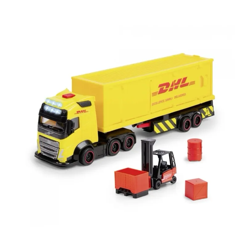 Volvo FH16 - DHL Heavy Truck - Ljud och Ljus - Dickie Toys