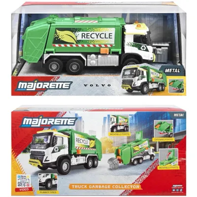 Volvo FMX Sopbil - Truck Garbage Collector - Majorette