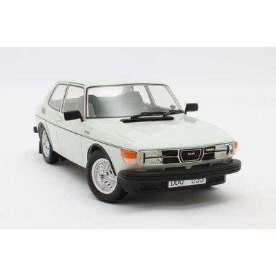 Saab 99 Turbo - 1978 - Vit - Cult Scale Models - 1:18