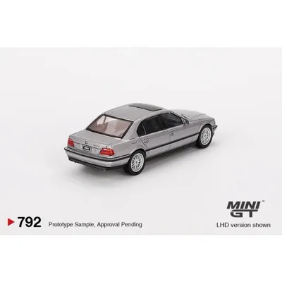 BMW 750iL (E38) - Aspen Silver Metallic - 792 - Mini GT - 1:64