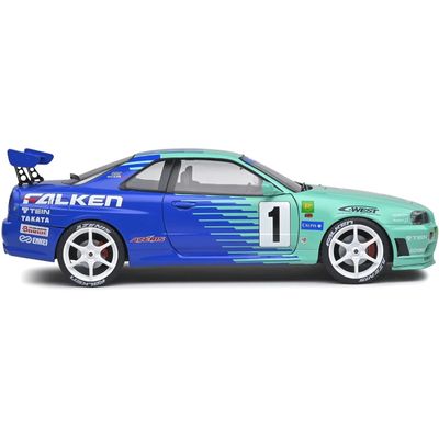 Nissan Skyline GT-R (R34) - 1999 - Falken - Solido - 1:18