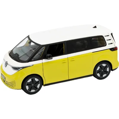 Volkswagen ID. Buzz - 2023 - Gul och Vit - Maisto - 1:24