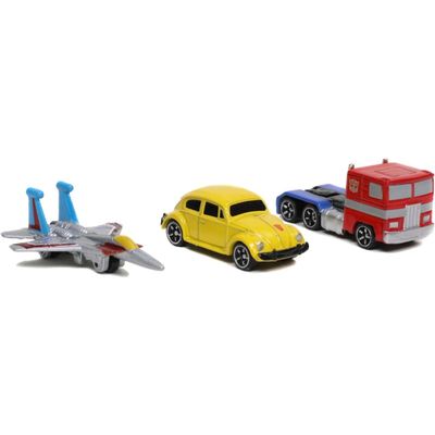 Transformers - 3-pack - Nano Cars - NV 4 - Jada Toys