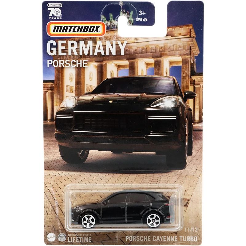 Porsche Cayenne Turbo - Svart - Germany 11/12 - Matchbox