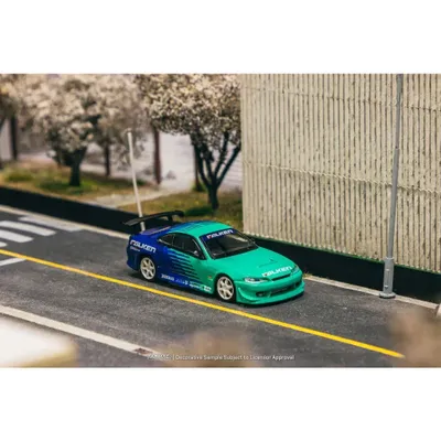 VERTEX Nissan Silvia (S15) - Falken - Tarmac Works - 1:64