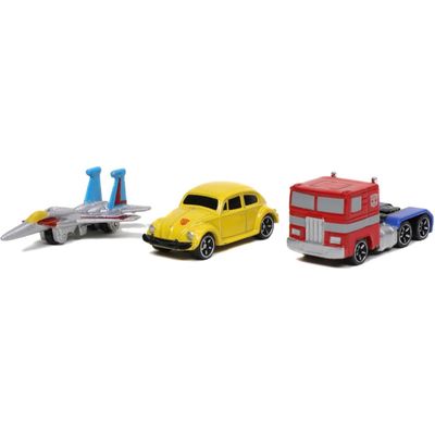 Transformers - 3-pack - Nano Cars - NV 4 - Jada Toys