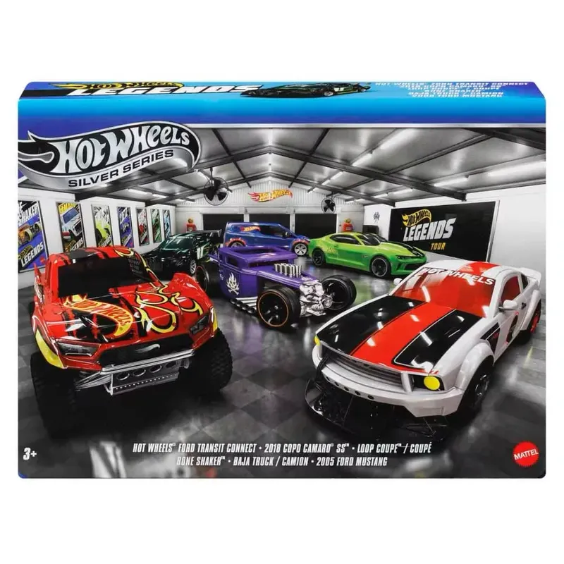 Legends Tour Themed Multipack - 6-pak - Hot Wheels