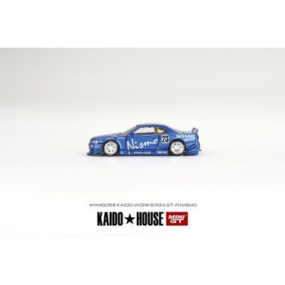 Nissan Skyline GT-R R34 - Kaido House - 055 - Mini GT - 1:64