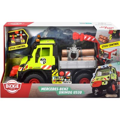 Mercedes-Benz Unimog U530 - Ljud och ljus - Dickie Toys