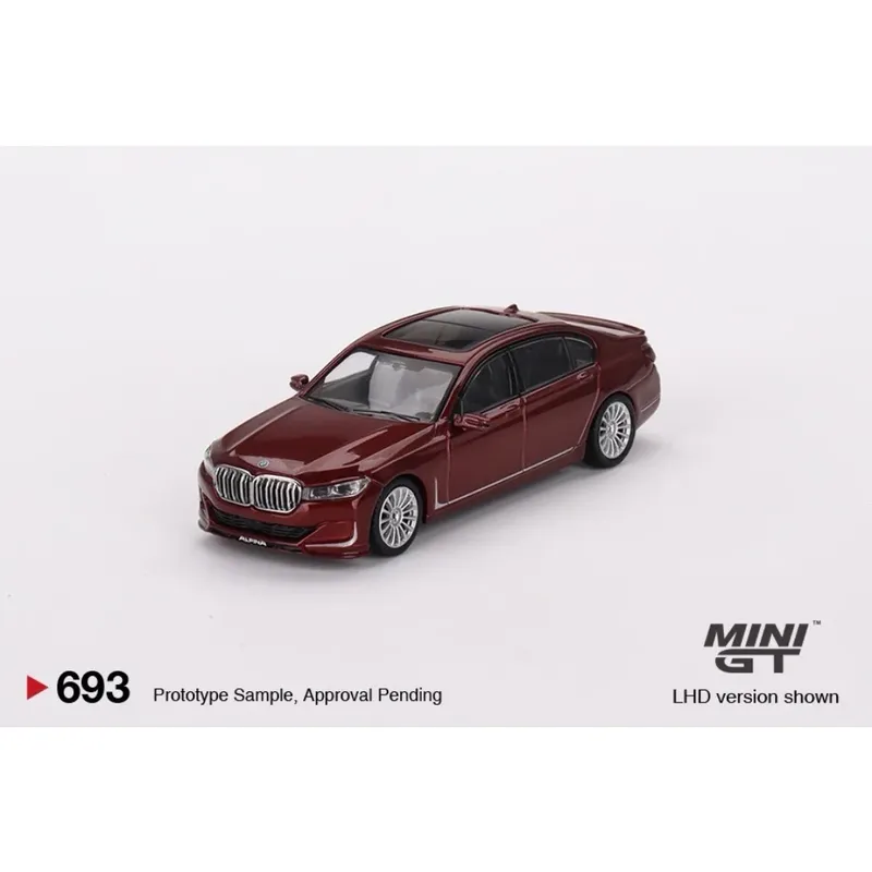 BMW Alpina B7 xDrive - Röd - 693 - Mini GT - 1:64