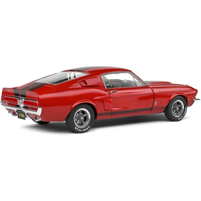Shelby GT500 - Rød / Sort - 1967 - Solido - 1:18