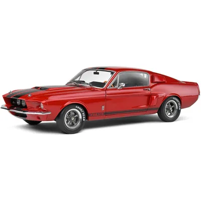 Shelby GT500 - Rød / Sort - 1967 - Solido - 1:18