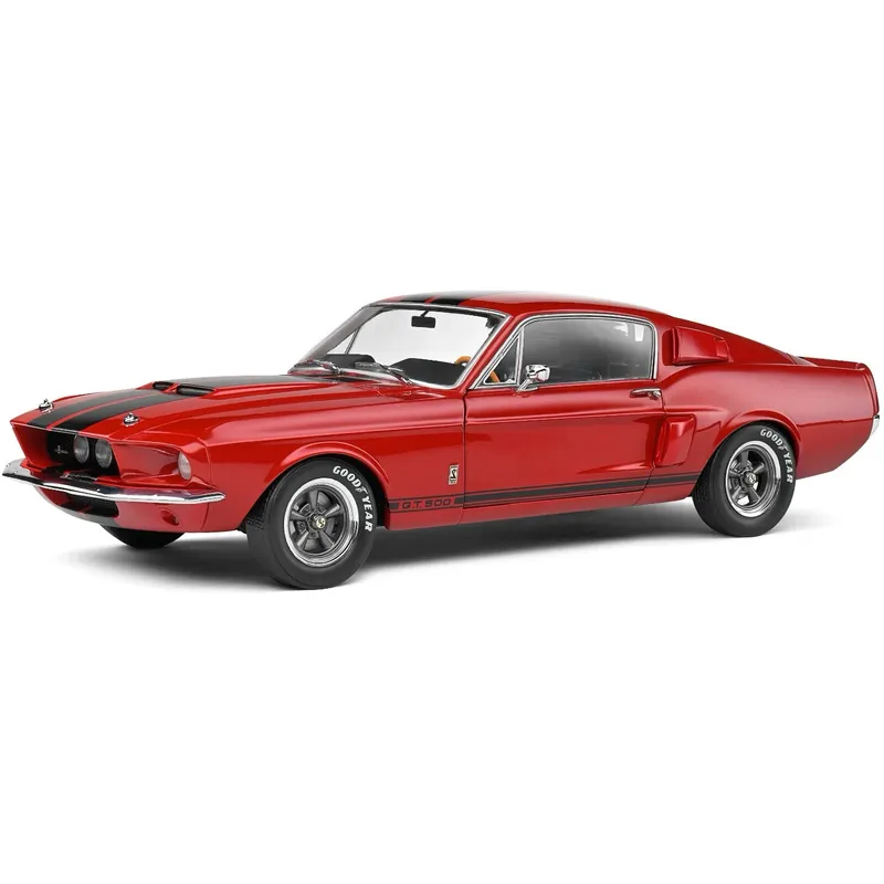 Shelby GT500 - Rød / Sort - 1967 - Solido - 1:18