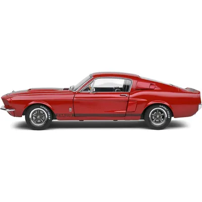 Shelby GT500 - Rød / Sort - 1967 - Solido - 1:18