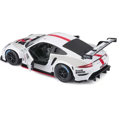 Porsche 911 RSR - Vit - Bburago - 1:24