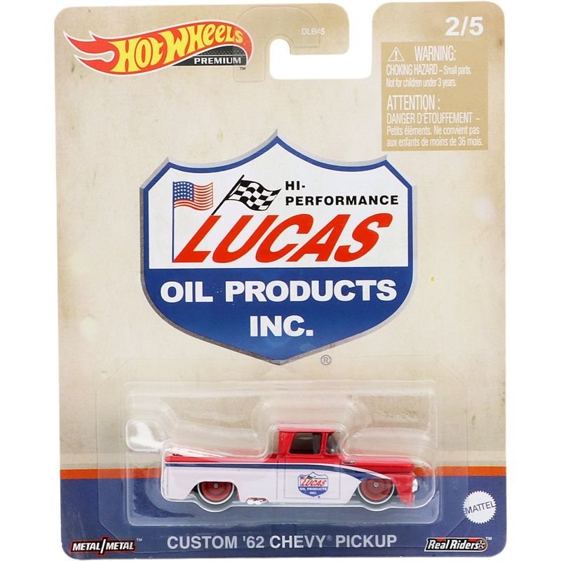 Custom '62 Chevy Pickup - Lucas - Vintage Oil - Hot Wheels