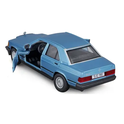 Mercedes-Benz 190 E 2.6 - W201 - Blå - Bburago - 1:24