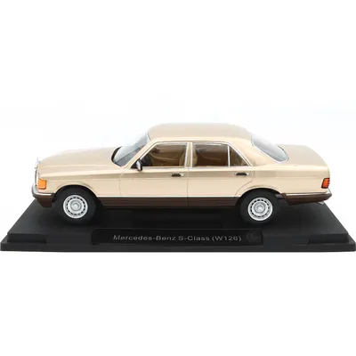 Mercedes-Benz S-Class (W126) - Metallic Beige - 1979 - MCG - 1:18