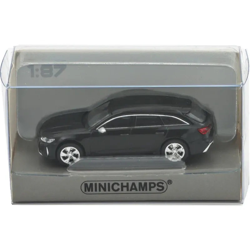 Audi RS6 Avant - 2019 - Black Metallic - Minichamps - 1:87