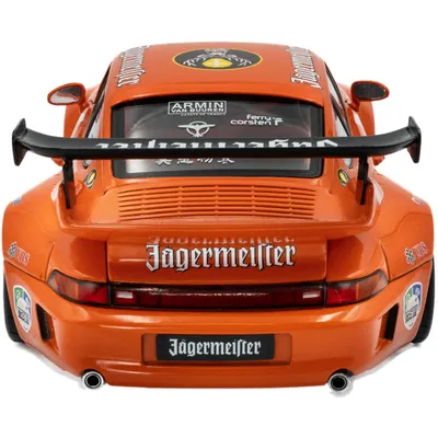 Porsche 911 (993) - RWB bodykit och Jägermeister Livery - Solido 1:18