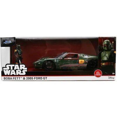 Boba Fett & 2005 Ford GT - Star Wars - Jada Toys - 1:24