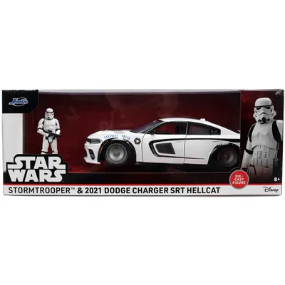 Stormtrooper & 2021 Dodge Charger SRT Hellcat - Star Wars - Jada Toys - 1:24