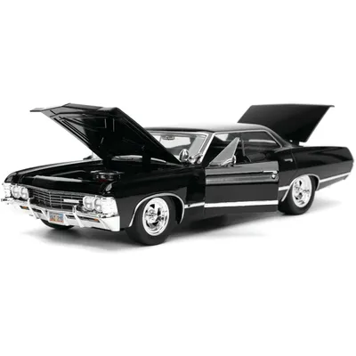 Dean Winchester & 1967 Chevrolet Impala SS - Supernatural - Jada - 1:24