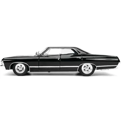 Dean Winchester & 1967 Chevrolet Impala SS - Supernatural - Jada - 1:24