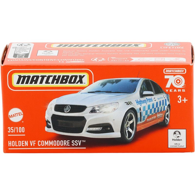 Holden VF Commodore SSV - Vit - Power Grab - Matchbox