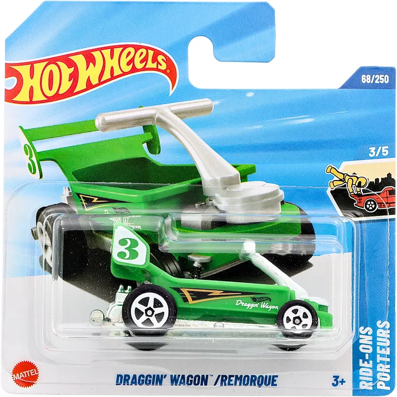 Draggin' Wagon - Grön - Ride-Ons - Hot Wheels