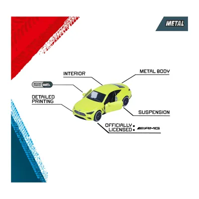 Mercedes-AMG - 5-pak med Mercedes-biler - Giftpack - Majorette