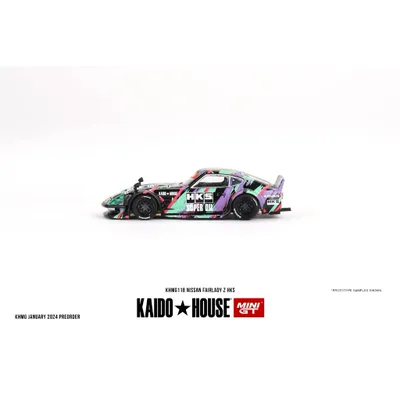 Nissan Fairlady Z HKS V1 - KAIDO HOUSE 118 - Mini GT - 1:64