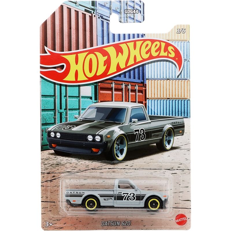 Datsun 620 - Grå - Hot Pickups 3/5 - Hot Wheels