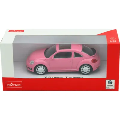 Volkswagen Beetle - Rosa - Rastar - 10 cm