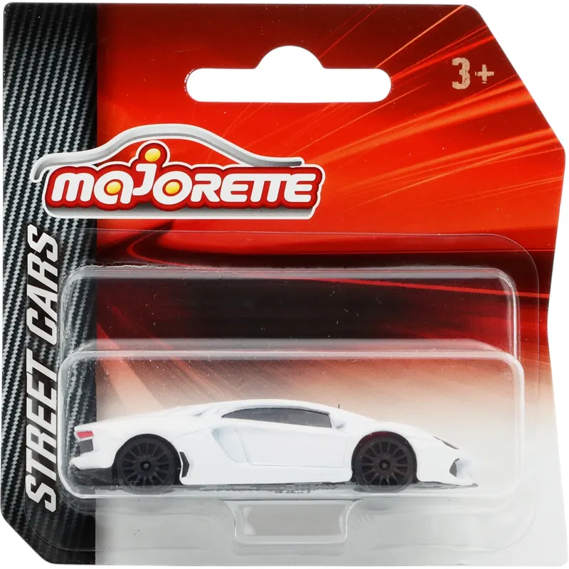 Lamborghini Aventador - Vit - Street Cars - Majorette