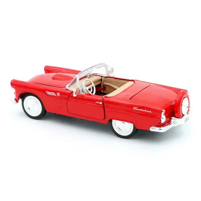 1956 Ford Thunderbird - Röd - Motormax - 1:24