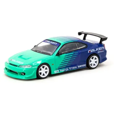 VERTEX Nissan Silvia (S15) - Falken - Tarmac Works - 1:64