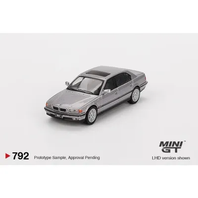 BMW 750iL (E38) - Aspen Silver Metallic - 792 - Mini GT - 1:64