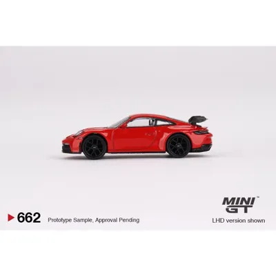 Porsche 911 GT3 (992) - Guards Red - 662 - Mini GT - 1:64