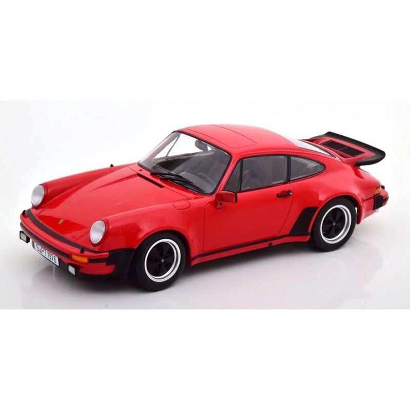 Porsche 911 (930) Turbo 3.0 - 1976 - Röd - KK-Scale 1:18