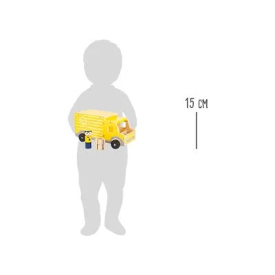 Paketbil i trä - Small Foot