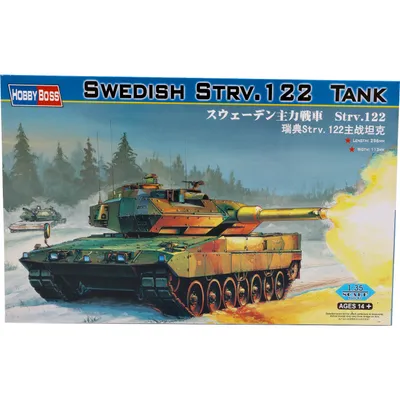 Swedish Strv.122 Tank - Stridsvagn 122 - 82404 - Hobby Boss - 1:35