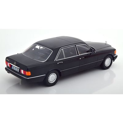 Mercedes-Benz S-Class W126 - 1985 - Svart - iScale - 1:18