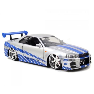 Brian's Nissan Skyline GT-R (BNR34) 1999 - Jada Toys - 1:24