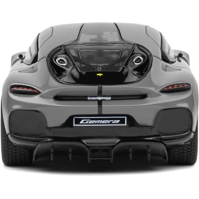 SKADAD FÖRPACKNING - Koenigsegg Gemera - 2021 - Grå - Solido - 1:43