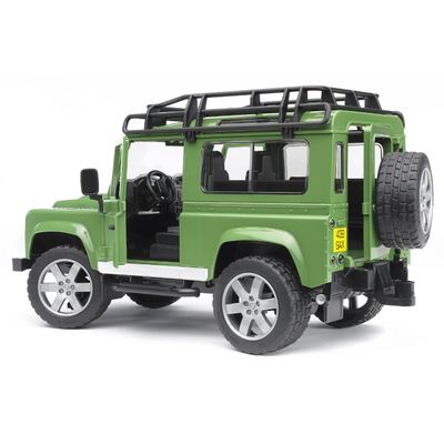 Land Rover Defender - Grön - Bruder - 1:16