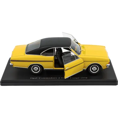 LITEN SKADA TAK - Opel Commodore A GS/E Coupé - 1970 - Hachette - Atlas - 1:24
