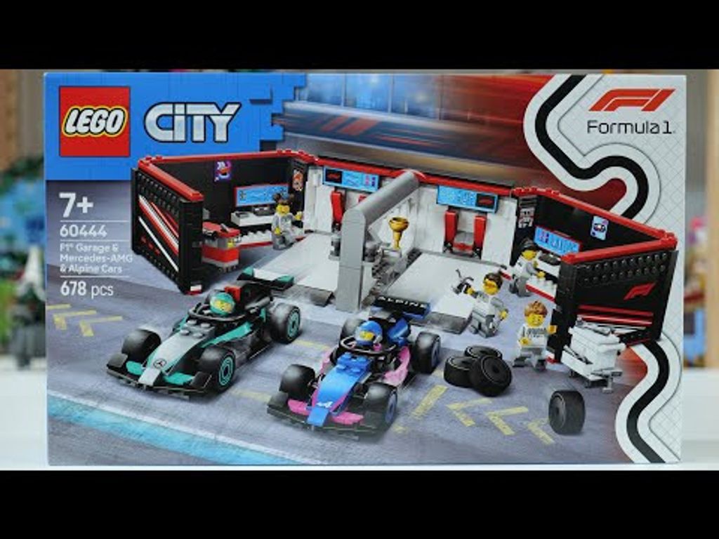 F1 Garage - Mercedes-AMG & Alpine - Formula 1 - 60444 - LEGO