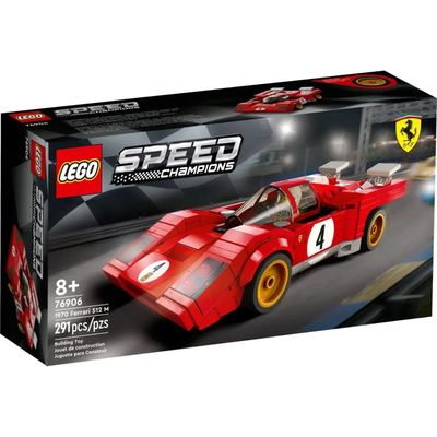1970 Ferrari 512 M - Röd - Speed Champions - 76906 - LEGO